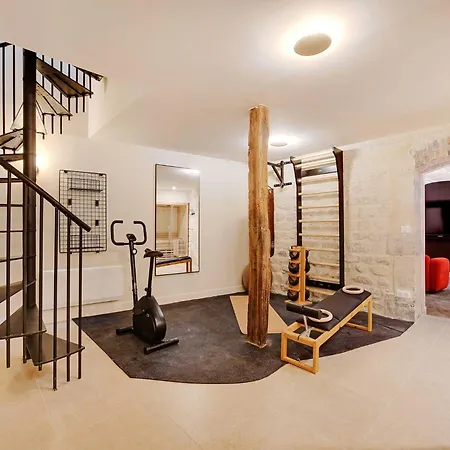شقة Exceptional House Sauna, Gym, Cinema, Wine Cellar باريس